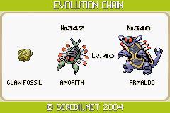 armaldo evolution|Iba pa.